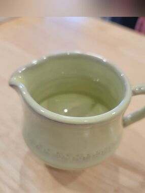 Vietri Sage Green Ceramic Pitcher